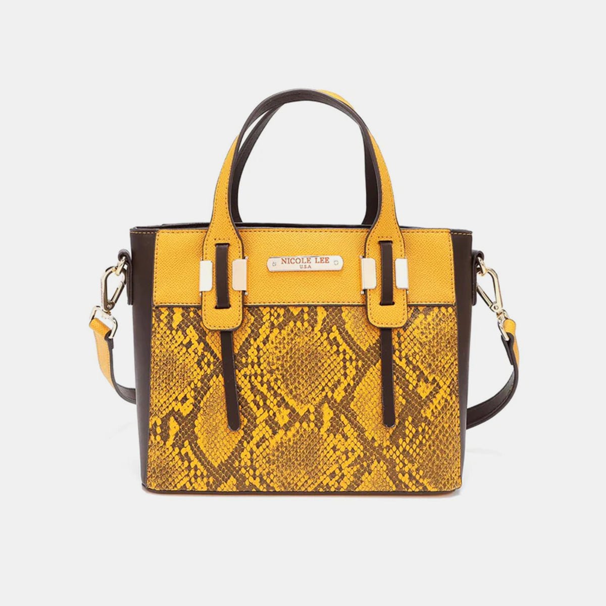 3-Piece Snake Print Handbag Set - 4 Ever Trending