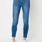 Cuffed Hem Skinny Jeans - 4 Ever Trending