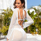 Backless Round Neck Cover Up - 4 Ever Trending