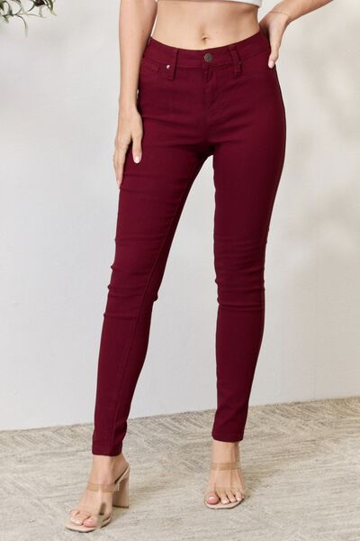 Hyperstretch Mid-Rise Skinny Jeans - 4 Ever Trending