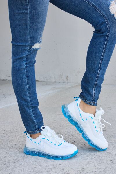 Lace-Up Air-Cushioned Athletic Shoes - 4 Ever Trending