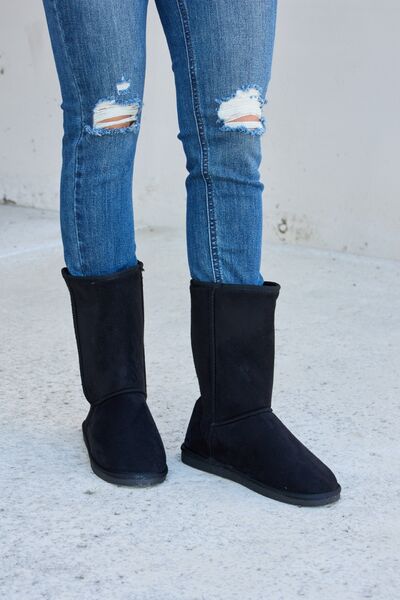 Thermal Lined Flat Boots - 4 Ever Trending