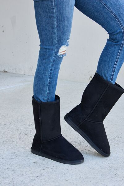 Thermal Lined Flat Boots - 4 Ever Trending