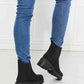 Work For It Matte Lug Sole Chelsea Boots - 4 Ever Trending